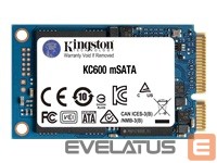 Hard drive SSD Kingston  KINGSTON KC600 512GB SATA3 mSATA SSD 