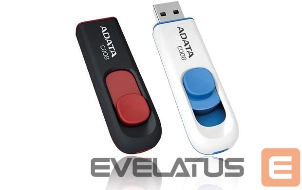 Flash drive ADATA MEMORY DRIVE FLASH USB2 32GB/WH/BLUE AC008-32G-RWE A-DATA
