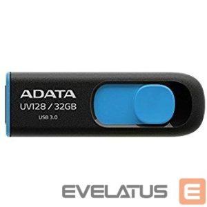 Flash drive ADATA  MEMORY DRIVE FLASH USB3.1 32GB/BLUE AUV128-32G-RBE 