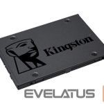 Hard drive SSD Kingston  SSD||A400|960GB|SATA 3.0|TLC|Write speed 450 MBytes/sec|Read speed 500 MBytes/sec|2,5"|TBW 300 TB|MTBF 1000000 hours|SA400S37/960G 
