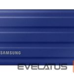 Hard drive SSD Samsung  External SSD||T7|2TB|USB 3.2|Write speed 1000 MBytes/sec|Read speed 1050 MBytes/sec|MU-PE2T0R/EU 