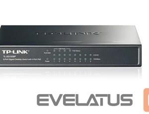 Commutator TP-Link  NET SWITCH 8PORT 10/100/1000M/POE TL-SG1008P 