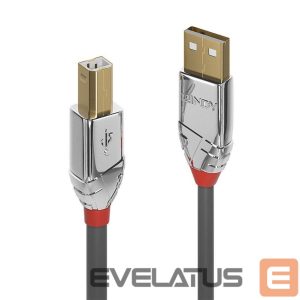 Cable LINDY  CABLE USB2 A-B 3M/CROMO 36643 