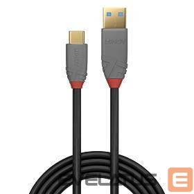 Cable LINDY  CABLE USB2 C-A 3M/ANTHRA 36888 