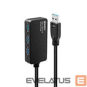 Cable LINDY  CABLE USB3 EXTENSION HUB 10M/ACTIVE 43159 