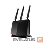Routers Asus  Wireless Router||Wireless Router|2600 Mbps|Wi-Fi 5|USB 2.0|1 WAN|4x10/100/1000M|Number of antennas 4|4G-AC86U 