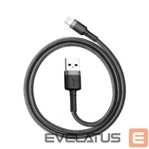 Cable Baseus  CABLE LIGHTNING TO USB 2M/GRAY/BLACK CALKLF-CG1 