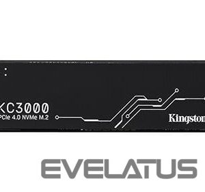 Hard drive SSD Kingston  SSD||KC3000|2TB|M.2|NVMe|3D TLC|Write speed 7000 MBytes/sec|Read speed 7000 MBytes/sec|MTBF 1800000 hours|SKC3000D/2048G 