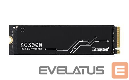 Hard drive SSD Kingston SSD||KC3000|2TB|M.2|NVMe|3D TLC|Write speed 7000 MBytes/sec|Read speed 7000 MBytes/sec|MTBF 1800000 hours|SKC3000D/2048G