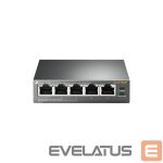 Commutator TP-Link  Switch||Desktop/pedestal|5x10Base-T / 100Base-TX|PoE ports 4|TL-SF1005P 
