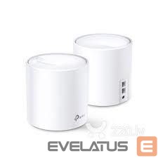 Routers TP-Link  Wireless Router||Wireless Router|2-pack|1800 Mbps|Mesh|IEEE 802.11a|IEEE 802.11n|IEEE 802.11ac|IEEE 802.11ax|DECOX20(2-PACK) 