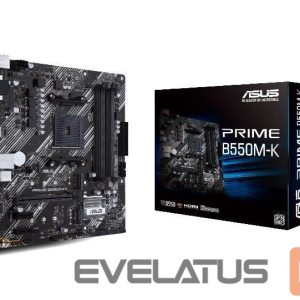 Motherboard for AMD processors Asus  Mainboard||AMD B550|SAM4|ATX|3xPCI-Express 3.0 1x|1xPCI-Express 3.0 16x|2xM.2|1xPCI-Express 4.0 16x|Memory DDR4|Memory slots 4|1xHDMI|1xDisplayPort|2xUSB 2.0|1xUSB type C|5xUSB 3.2|1xOptical S/PDIF|1xRJ45|5xAudio port|PRIMEB550-PLUS 
