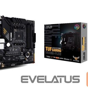 Motherboard for AMD processors Asus  Mainboard||AMD B550|SAM4|MicroATX|1xPCI-Express 3.0 1x|1xPCI-Express 3.0 16x|2xM.2|1xPCI-Express 4.0 16x|Memory DDR4|Memory slots 4|1xHDMI|1xDisplayPort|2xUSB 2.0|1xUSB type C|5xUSB 3.2|1xPS/2|1xOptical S/PDIF|1xRJ45|5xAudio port|TUFGAMINGB550M-PLUS 