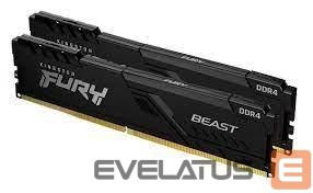 RAM DDR4 Kingston  MEMORY DIMM 16GB PC25600 DDR4/KIT2 KF432C16BBK2/16 