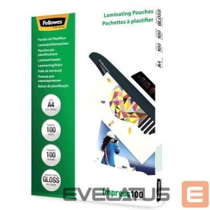 Office supplies Fellowes  LAMINATOR POUCH GLOSSY/A4 100 100PCS 5351111