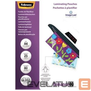 Office supplies Fellowes  LAMINATOR POUCH IMAGELAST/A4 80 25PCS 5396205