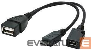 Cable Gembird  CABLE USB OTG AF +MICRO BF TO/MICRO BM A-OTG-AFBM-04 