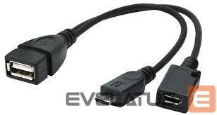 Cable Gembird CABLE USB OTG AF +MICRO BF TO/MICRO BM A-OTG-AFBM-04