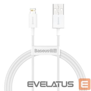 Cable Baseus  CABLE LIGHTNING TO USB 1M/WHITE CALYS-A02 