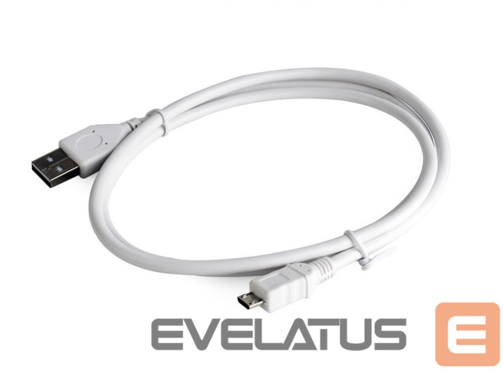 Cable Gembird CABLE USB2 A PLUG/MICRO B 1M/CCP-MUSB2-AMBM-W-1M