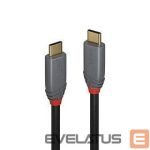 Cable LINDY  CABLE USB3.2 C-C 1.5M/ANTHRA 36902 