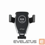Auto holder Gembird  MOBILE HOLDER CAR W/CHARGER QI/EG-TA-CHAV-QI10-01 