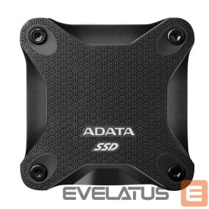 Hard drive SSD ADATA  External SSD||SD620|512GB|USB 3.2|Write speed 460 MBytes/sec|Read speed 520 MBytes/sec|SD620-512GCBK 