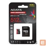 Other Computer Accessory ADATA  MEMORY MICRO SDXC 512GB W/AD./AUSDX512GUI3V30SHA2-RA1 