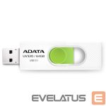 Flash drive ADATA  MEMORY DRIVE FLASH USB3.1 64GB/WHITE AUV320-64G-RWHGN 