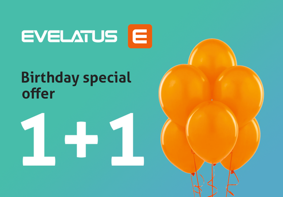 Birthday promotion 1+1