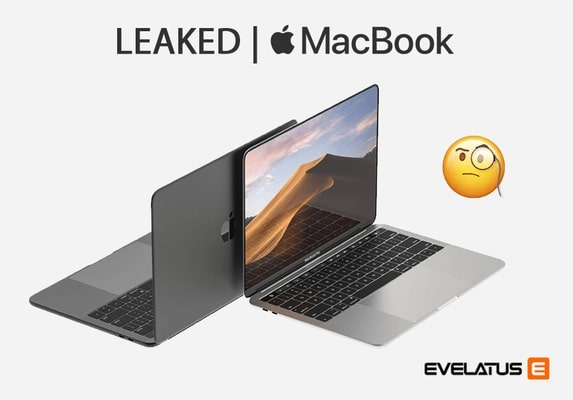MACBOOK WITH FRAMELESS OLED SCREEN
