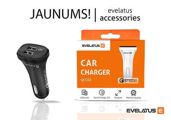 NEW – Evelatus Car Charger!