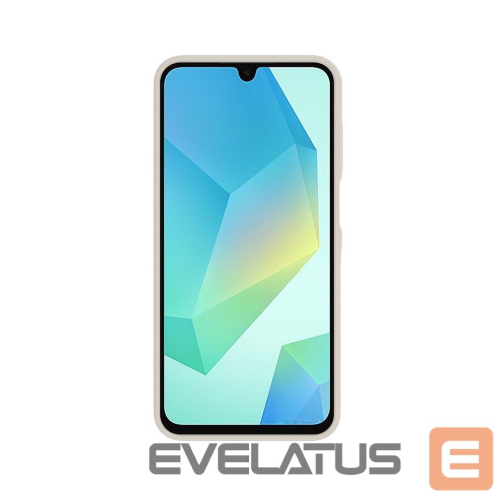 Back panel cover Evelatus Samsung Galaxy A16 5G Premium Magnetic Soft Touch Silicone Case Pebble