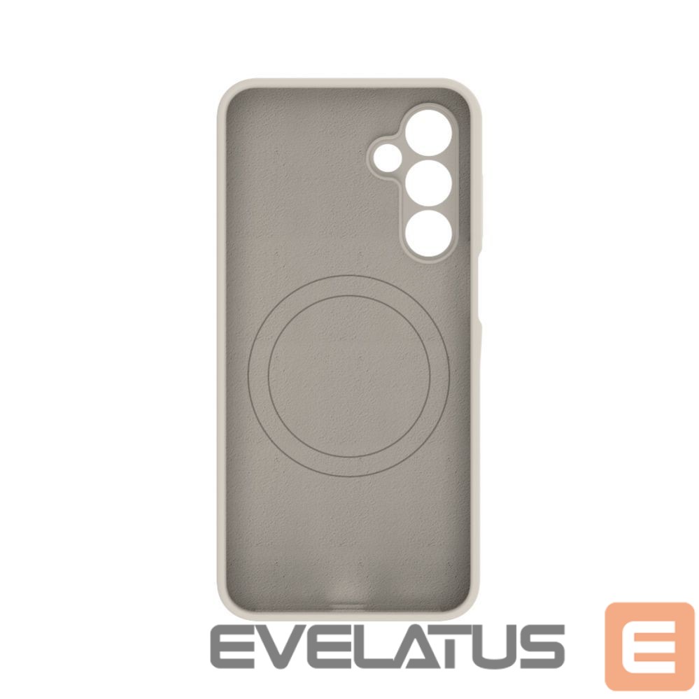 Back panel cover Evelatus Samsung Galaxy A16 5G Premium Magnetic Soft Touch Silicone Case Pebble