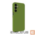 Back panel cover Evelatus Samsung Galaxy A16 5G Premium Magnetic Soft Touch Silicone Case Army Green