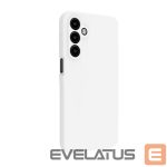 Back panel cover Evelatus Samsung Galaxy A16 5G Premium Magnetic Soft Touch Silicone Case White