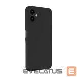 Back panel cover Evelatus Samsung Galaxy A06 5G Premium Magnetic Soft Touch Silicone Case Black