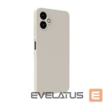 Back panel cover Evelatus Samsung Galaxy A06 5G Premium Magnetic Soft Touch Silicone Case Pebble
