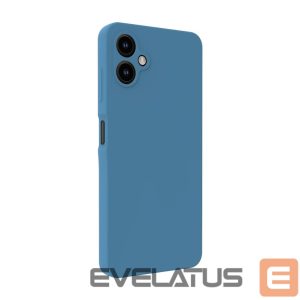 Back panel cover Evelatus Samsung Galaxy A06 5G Premium Magnetic Soft Touch Silicone Case Navy Blue