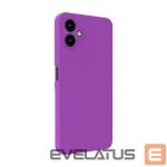 Back panel cover Evelatus Samsung Galaxy A06 5G Premium Magnetic Soft Touch Silicone Case Grape 