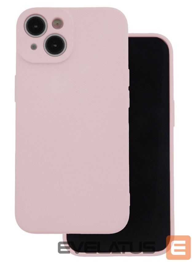 Back panel cover iLike Apple Silicon case for iPhone 16 6,1 Rose
