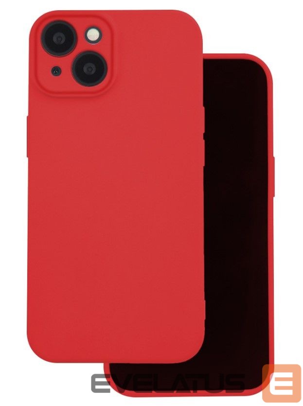 Back panel cover iLike Apple Silicon case for iPhone 16 6,1 Red