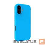 Back panel cover Evelatus Apple iPhone 16 Premium Magsafe Soft Touch Silicone Case Ultramarine
