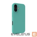 Back panel cover Evelatus Apple iPhone 16 Premium Magsafe Soft Touch Silicone Case Teal