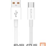 Cable Jellico  B1 Durable-Soft Universal USB to USB-C Data & Fast PD 20W Charger Cable 1m White