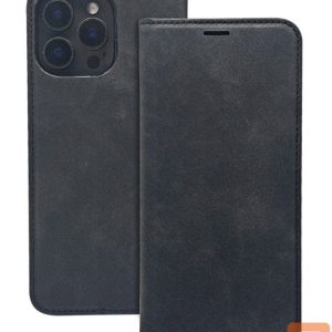 Back panel cover iLike Samsung Galaxy A55 5G Smart Suede case Black