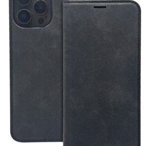 Book case iLike Samsung Galaxy A15 4G / A15 5G Smart Suede case Black