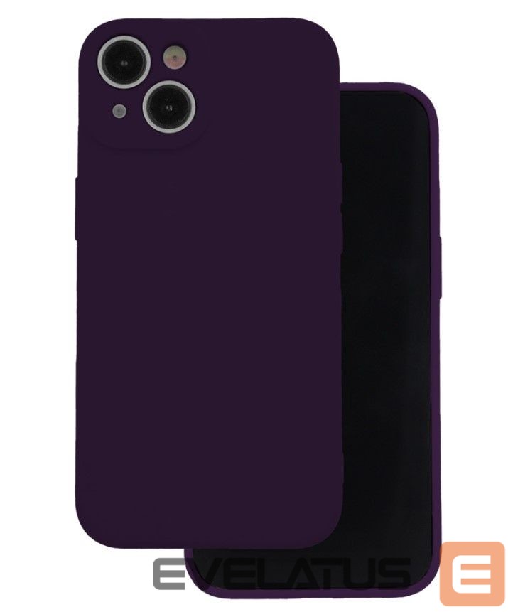 Back panel cover iLike Samsung Galaxy A35 5G Silicon case Plum