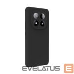 Back panel cover Evelatus Xiaomi Redmi Note 14 Pro Plus Premium Magnetic Soft Touch Silicone Case Black