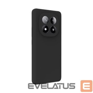 Back panel cover Evelatus Xiaomi Redmi Note 14 Pro Plus Premium Magnetic Soft Touch Silicone Case Black